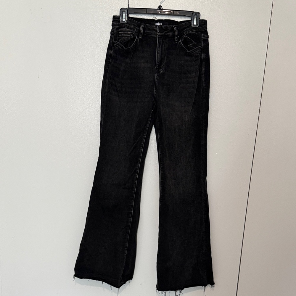 Mica Black Flare Jeans
